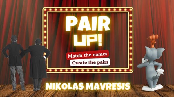 Pair Up by Nikolas Mavresis.