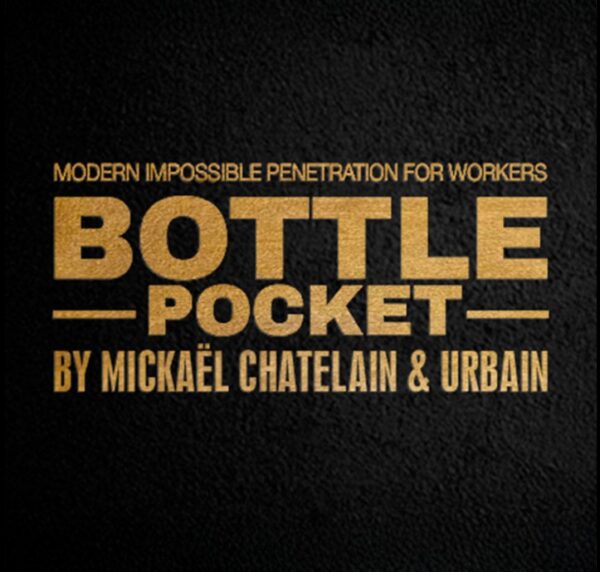 Bottle pocket by Mickael Chatelain and Urbain.