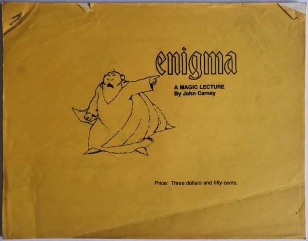 Enigma A Magic Lecture by John Carney