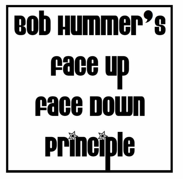 Face Up Face Down Mysteries by Bob Hummer.