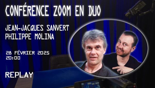 ZOOM conference in duo with Jean-Jacques Sanvert and Philippe Molina.