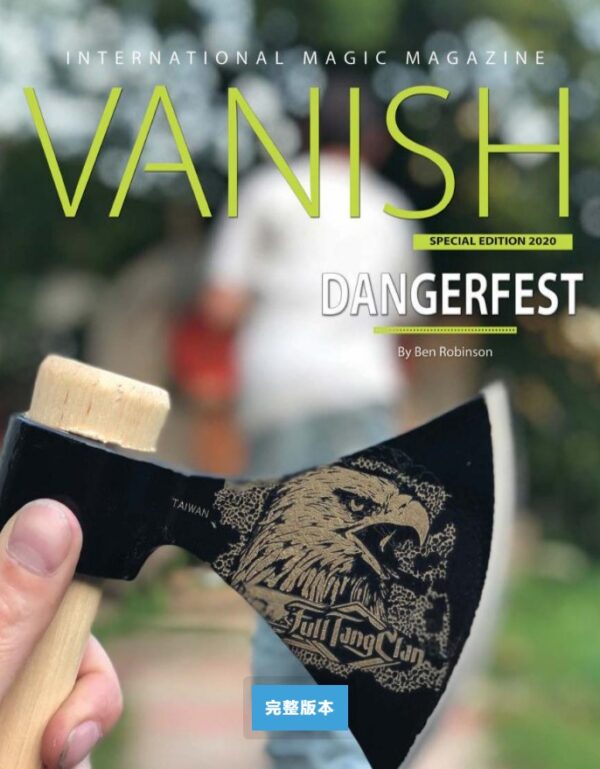 Vanish Magazine Special Edition Dangerfest 2020
